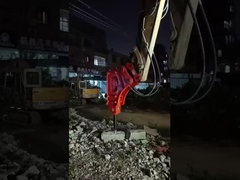 YTB100 Top Type / Triangle Hydraulic Breaker 100 Chisel, abito 10-16 tonnellate