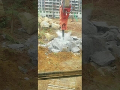 YTB140 Top Type / Triangle Hydraulic Breaker 140 Chisel, abito 19-26 tonnellate