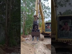 Macchina di scavo GuangLin con raccoglitore di pietra / legno