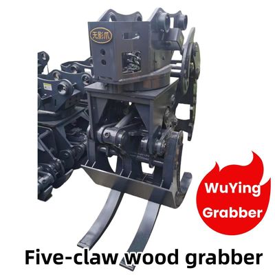 WuYing Excavator Grabber Five Claw Wood Grabber Costume per escavatore da 11 a 16 tonnellate