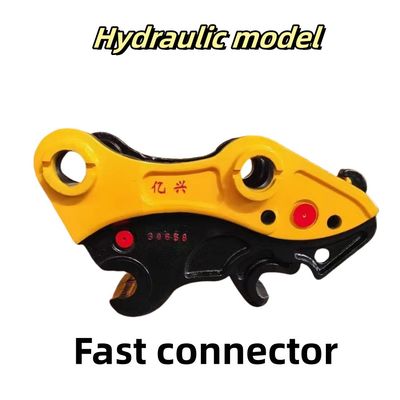 Connettore veloce di tipo idraulico / accoppiatore ad aggancio rapido per escavatori da 1 a 26 tonnellate