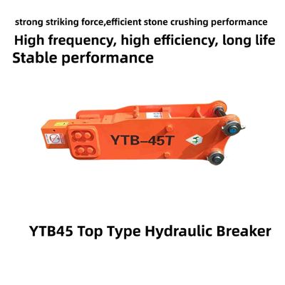 YTB45 Top Type Hydraulic Breaker 45 Chisel Suit Escavatore da 1,2 a 3,0 tonnellate