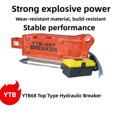YTB68 Top tipo rompitore idraulico martello 68 abito scalpello 4-8 tonnellate escavatore