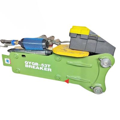 QYGB53 Martello di rottura idraulica Tipo superiore 53MM Cisel per escavatore da 3-5 tonnellate