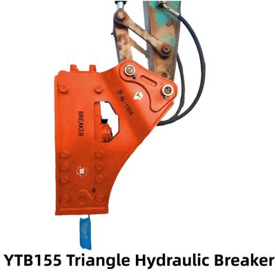 Triangolo minerario rompitore idraulico martello 155 scalpello abito 28-35 tonnellate escavatore