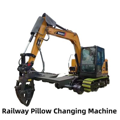 Macchine per il cambio di traineo per sonno ferroviario personalizzate Escavatori modificati