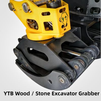 YTB Escavatore di legno / pietra Grabber tipo idraulico ed elettronico per scavo